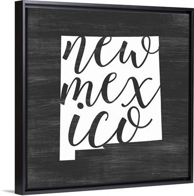 Home State Typography - New Mexico