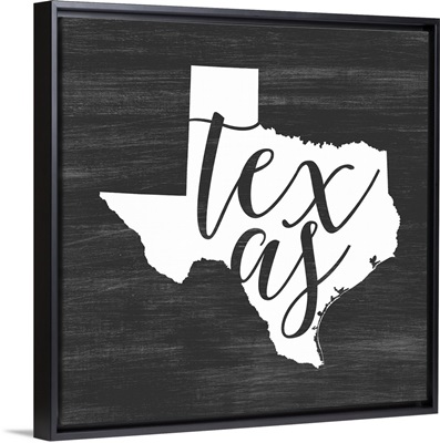 Home State Typography - Texas