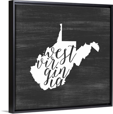 Home State Typography - West Virginia