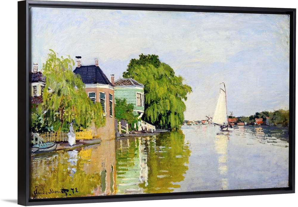 On the advice of the French painter Charles-Francois Daubigny, Claude Monet traveled to the Netherlands in 1871, where he ...