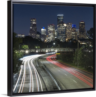 Houston Skyline at Night