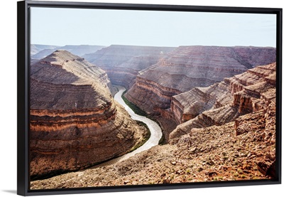 Juan River In Goosenecks State Park, Utah