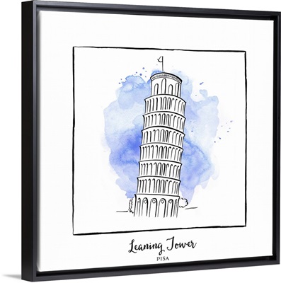 Leaning Tower - Brushstroke Buildings