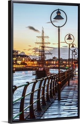 Liffey River Walk, Dublin, Ireland