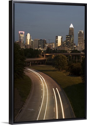 Light Trails at Charlotte