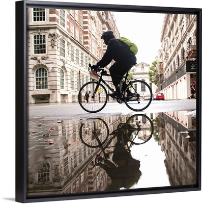 London Biker, England, UK - Square