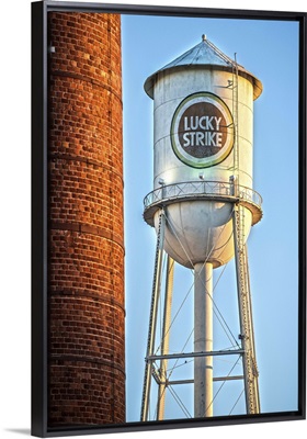 Lucky Strike Water Tower and Smokestack, American Tobacco Historic District, Durham, NC