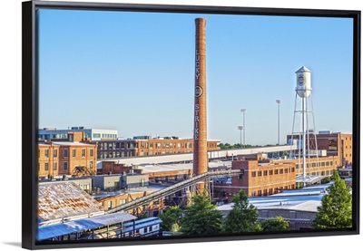 Lucky Strike Water Tower and Smokestack, American Tobacco Historic District, Durham, NC