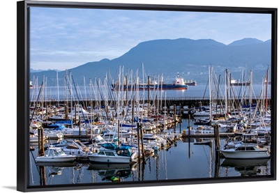 Marina In Vancouver, British Columbia, Canada