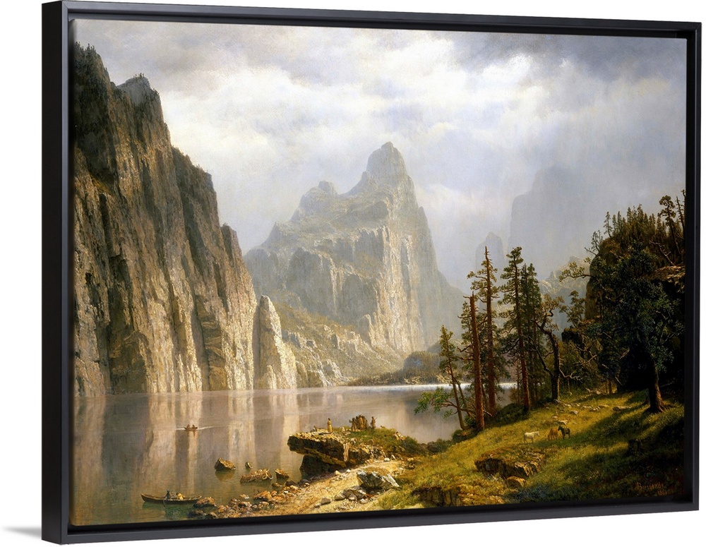 On May 12, 1863, in the company of the journalist and explorer Fitz Hugh Ludlow, Bierstadt departed on his second trip to ...