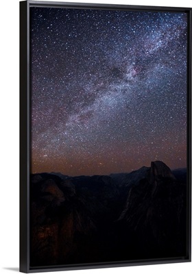 Milky Way In Yosemite National Park, California