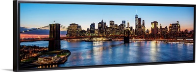 New York City Skyline at Night