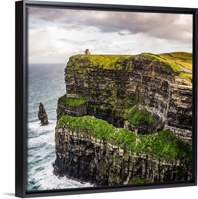 O'Brien's Tower, Cliffs of Moher, Ireland - Square