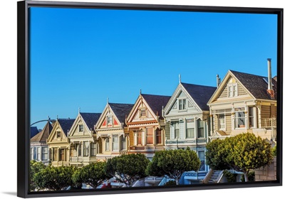 Painted Ladies in a Row, San Francisco