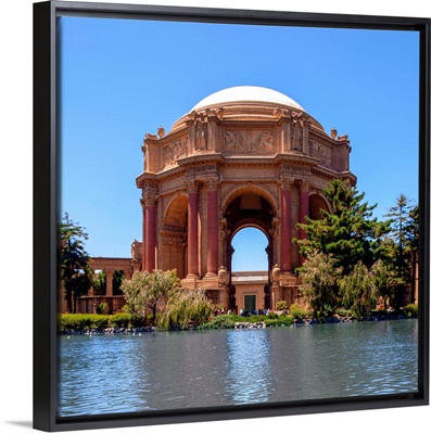 Palace Of Fine Arts, Greco-Roman Style Rotunda And Colonnades, San Francisco