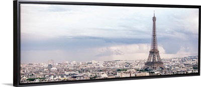 Panoramic Eiffel Tower City View