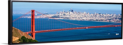 Panoramic Golden Gate Bridge, San Francisco