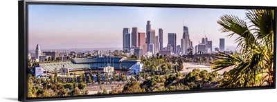 Panoramic Los Angeles Skyline, California