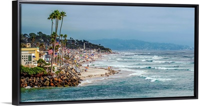 Panoramic View Of La Jolla Coast, San Diego, California
