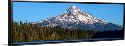 Panoramic View Of Mount Hood Near Lost Lake, Portland, Oregon