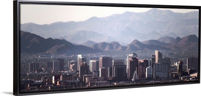 Phoenix, AZ Skyline and Mountains