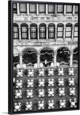 Piazza San Marco (St. Mark's Square) Tables and Chairs Venice, Italy, Europe