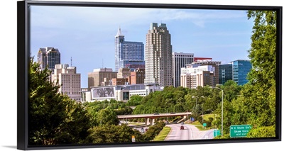 Raleigh Skyline, from McDowell Street, North Carolina