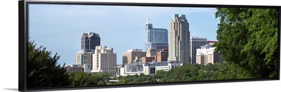 Raleigh Skyline, from McDowell Street, North Carolina