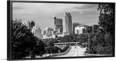 Raleigh Skyline, from McDowell Street, North Carolina
