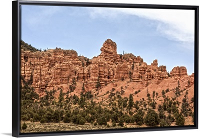 Red Rock Cliffs, Bryce Canyon, Utah
