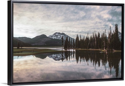 Reflection At Deschutes National Forest, Bend, Oregon