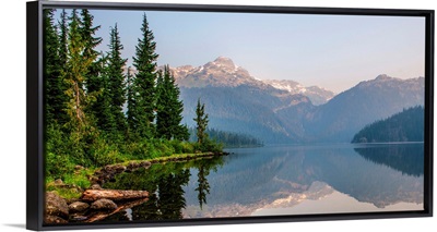 Reflection On Callaghan Lake, British Columbia, Canada