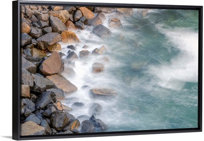 Rocky Shore Near Sunset Cliffs, San Diego, California