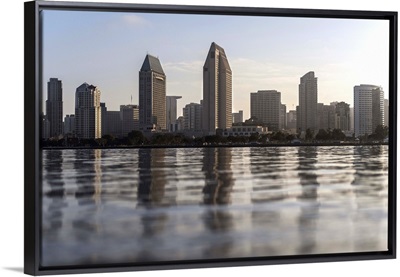 San Diego, California Skyline from Water