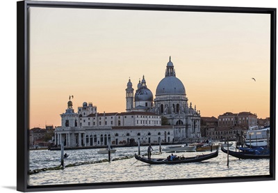 Santa Maria della Salute at Sunset, Venice, Italy