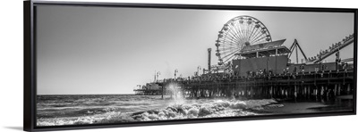 Santa Monica Pier, Los Angeles, California - Panoramic