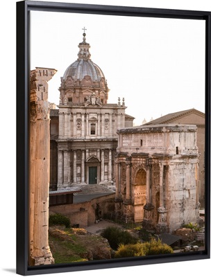 Santi Luca e Martina Church at the Roman Forum, Rome, Italy, Europe