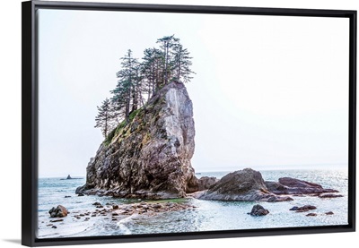 Sea Stacks At Second Beach, Olympic National Park, Washington