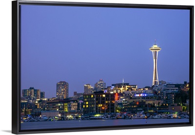 Seattle Skyline at Night