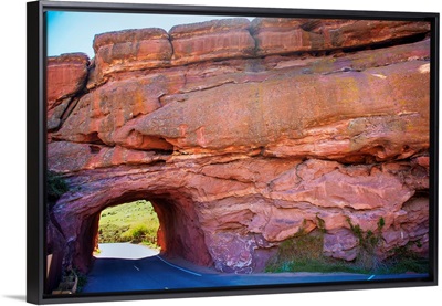 Shallow Cave at Red Rocks in Colorado
