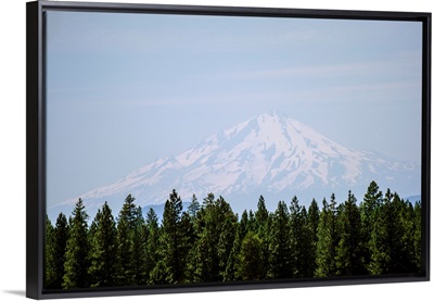 Snow Capped Mountain Near Lake Tahoe, California And Nevada