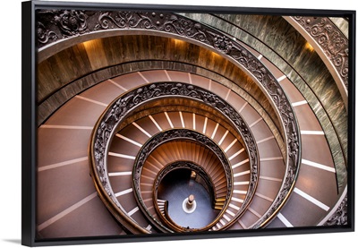 Spiral Staircase, Vatican Historical Museum, Vatican City, Italy, Europe