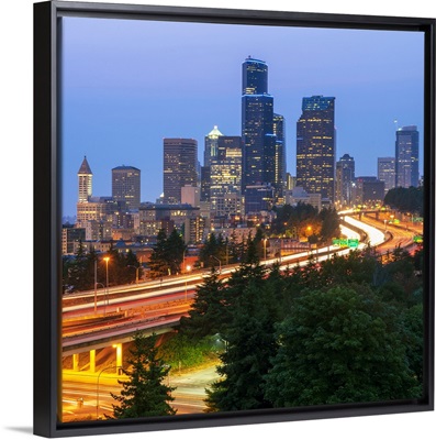 Square Seattle Skyline