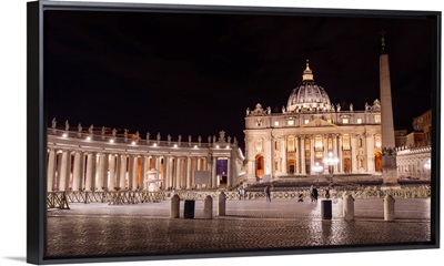 St. Peter's Basilica at St. Peter's Square, Vatican City, Italy, Europe