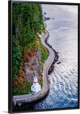 Stanley Park Seawall Path, Vancouver, British Columbia, Canada
