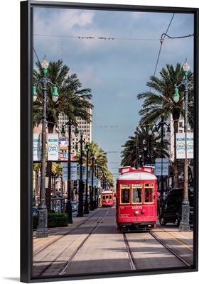 Streetcar In New Orleans, Louisiana