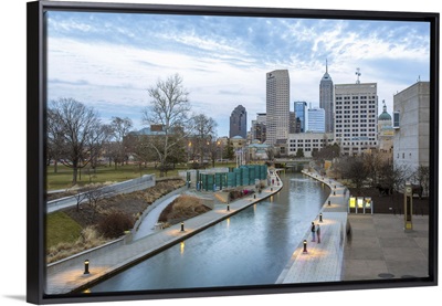 The Indianapolis Riverwalk in the Late Afternoon