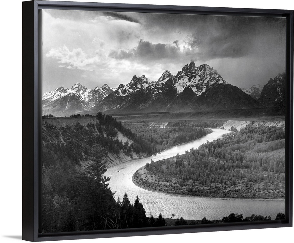 The Tetons - Snake River.