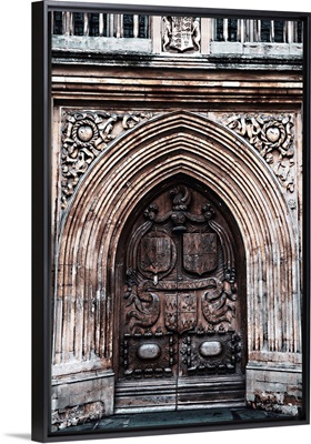 The West Door, Bath Abbey In Bath, England