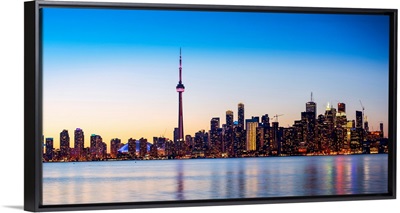 Toronto City Skyline at Sunset